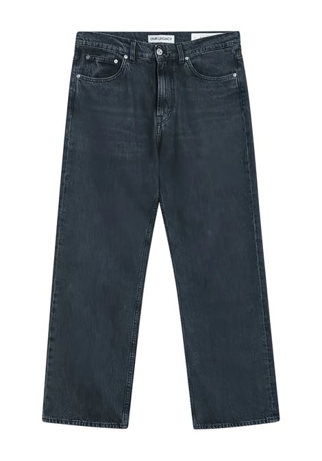 third cut jeans man black OUR LEGACY | M4195TS